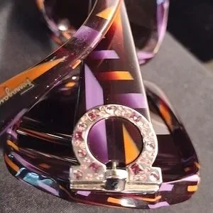 Ferragamo Tortoiseshell Crystal Embellished Sunglasses ? $345 Salvatore Ferragamo | Accessories | Ferragamo Tortoiseshell  main image 4